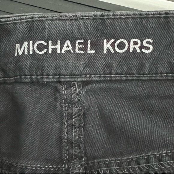New MICHAEL Michael Kors Studded Metal Plus Size 24W Faded Black Denim Jeans - Picture 13 of 16